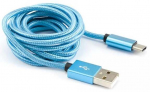 Laadimisjuhe Sbox CTYPE-1.5BL, USB/USB-C, 150 cm, sinine