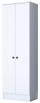 Esiku riidekapp Kalune Design P6 M14 - 2576, valge v., 59.8 cm x 37.5 cm x 182.8 cm