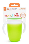 Laste kruus Munchkin Miracle 360 01244302, 207 ml, 6+ kuud, plastik, roheline v.