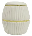 Tumba Kayoom Doric 245 W2DTN-IVY, kuldne v./valge v., 51.5 cm x 51.5 cm x 53 cm
