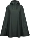 Vihmakaitse universaalne Ralka Poncho, must v./roheline v., S/M suurus