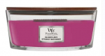 K&uuml;&uuml;nal, l&otilde;hna WoodWick Ellipse Wild Berry & Beets, 60 - 100 h, 453.6 g, Violetne v.