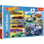 Pusle Trefl Hot Wheels 14362T, 40 cm x 60 cm, 24 tk, mitmev&auml;rviline