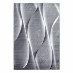 Vaip sise Ayyildiz Parma Ombre, must v., 150 cm x 80 cm