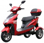 Elektriline kolmerattaline mopeed - roller MS06(S) Raudonas, 20000 mAh, 1 kW