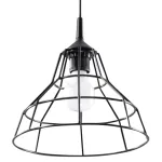 Valgusti rippuv Sollux Anata SL.0146, E27, 1 x 60 W, must v. / must v.