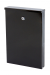 Postkast Haushalt PD955, must, 24 cm x 5.5 cm x 35.5 cm
