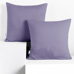 Dekoratiivpadjap&uuml;&uuml;r Restilo Amber, violetne v., 40 cm x 40 cm, 2 tk