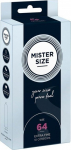 Kondoomid Mister Size, 64 mm, 10 tk