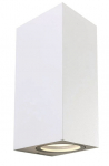 &Otilde;ue seinavalgusti CristalRecord Confo, GU10, IP44, valge, 9.8 cm x 16 cm