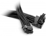 Kaabel be quiet! 12V-2X6 12VHPWR, 12-pin PCIe 12V-2x6, 0.7 m, must v.