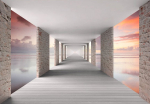 Fototapeet Artgeist Walk In The Sky, 70 cm x 70 cm