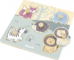 Hariv m&otilde;istatus, loomad Viga Toys Polar B, mitmev&auml;rviline, 5 tk