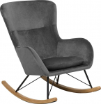 Kiiktool Beliani Ellan, tumehall v., 90 cm x 71 cm x 97 cm