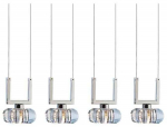 Valgusti rippuv AZzardo Rubic 4A, G9, 4 x 40 W, kroom v.