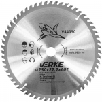 Saeketas Verke V44050, 230 mm x 22.2 mm