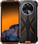 Mobiiltelefon Blackview BV8100, 256 GB, must v., oranž v.