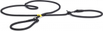 Koera rihm Beeztees Sliding Line, must v., 3 m x 12 mm