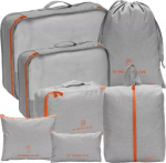 Korvide komplekt Trizand 23111, oranž v./hall v., 32 x 41 x 10 cm