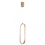Valgusti rippuv Opviq Chandelier Can, kuldne v.