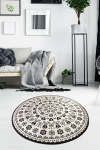 Vaip Conceptum Hypnose Venice Black, mitmev&auml;rviline, 100 cm x 100 cm