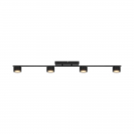 Valgusti lagi Domoletti Luca P19070-4TU, LED, 3000 &deg;K, 4 x 4 W, must v.