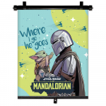P&auml;ikesekate auto aknale Seven Mandalorian, sinine/roheline