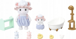Kujukeste komplekt, koos tarvikutega Sylvanian Families Bath Time Bubble Siblings 5805, mitmev&auml;rviline