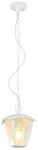 Rippuv t&auml;navavalgusti Trio Venta, 10W, E27, IP44, valge v., 17 cm x 82 cm