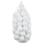 Pallide komplekt basseini jaoks Kalune Design Bubble Pops, ⌀ 7 cm, 50 tk, valge v.