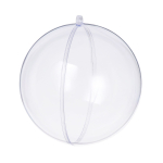 J&otilde;ulupuu m&auml;nguasjade komplekt, l&auml;bipaistev v., 8 cm, plastik, 12 tk