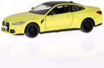 M&auml;nguauto MSZ BMW M4, 1:32, kollane