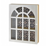V&otilde;tmekapp Mondex Stacy, 6 x 21.5 x 28 cm, pruun/valge