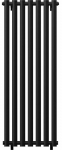 Radiaator Mexen Texas, 4.5 cm x 120 cm, alumine &uuml;hendus keskel, 659 W, must