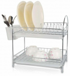 N&otilde;udekuivatusrest Rosberg 555R53000E, 34 cm x 23 cm x 35.5 cm, plastik/metall, kroom v.