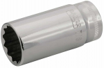 Pikk padrunv&otilde;ti Bahco Bi-Hex Deep Socket, HEX, 60 mm, 3/8", 9/16"