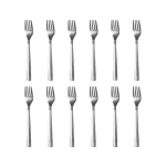 Kahvel Domotti Bari, roostevaba teras, h&otilde;be v., 12 tk, 19 cm
