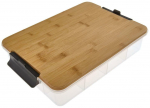 Konteiner toidu jaoks Kitchen Craft Farberware, 30 cm x 40.5 cm, l&auml;bipaistev v./pruun v.