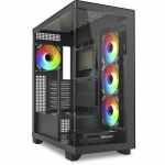 Arvuti korpus Sharkoon Elite Shark CA500, must v.