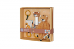 Beebi m&auml;nguasjade komplekt Little Big Friends Jungle Tiny Friends, pruun v., 3 tk