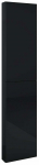 Rippuv vannitoakapp Elita Universal For All, must v., 12.6 cm x 40 cm x 180 cm