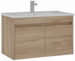 Vannitoakapp valamuga Kalune Design Side 85 v2-712, tamm v., 45 cm x 85 cm x 52 cm