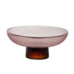 Serveerimisalus Allesken Daz Glass, &Oslash; 17 cm, roosa v., klaas