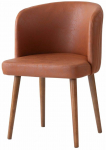 Toolide komplekt Kalune Design Zen 4234 974NMB1949, matt, pruun v./oranž v., 57 cm x 57 cm x 81 cm, 2 tk
