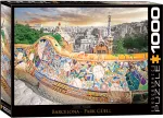 Pusle Eurographics Cities Barcelona Park G&uuml;ell, 67.6 cm x 48.9 cm, 1000 tk, mitmev&auml;rviline