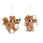 J&otilde;ulupuu ehe Decoris Fox, pruun v./(v&auml;rv/disain valitakse juhuslikult), pol&uuml;ester/pol&uuml;st&uuml;rool