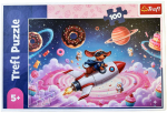 Pusle Trefl Dachshund on a Rocket, 41 cm x 27 cm, 100 tk