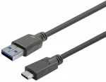 Juhe Vivolink USB Type-A Male, USB Type-C Male, 12.5 m, must v.