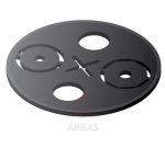 Kinnitusplaat Arras, 60 mm, 250 tk