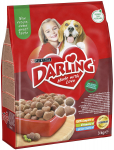 Kuiv koeratoit Darling, k&ouml;&ouml;giviljad/liha, 3 kg